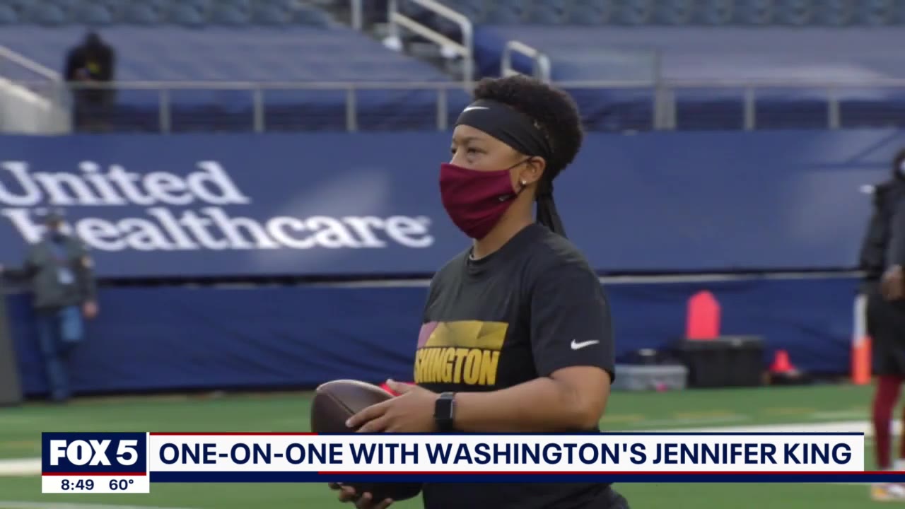 Jennifer King talks coaching and Commanders future